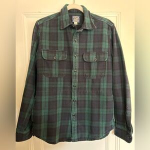 J Crew Flannel overshirt with pockets